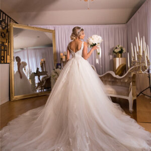 a line lace ball gown wedding dresses amazingbridal gowns showprettydress