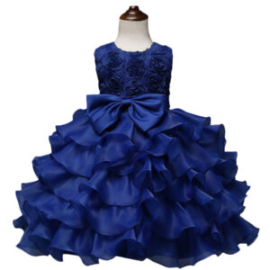 jewel neck sleeveless ouganza kids social party dresses showprettydress