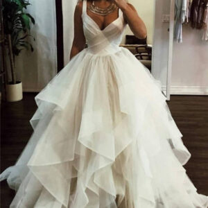 Lace Straps Ball Gowns Chic Formal Dresses
