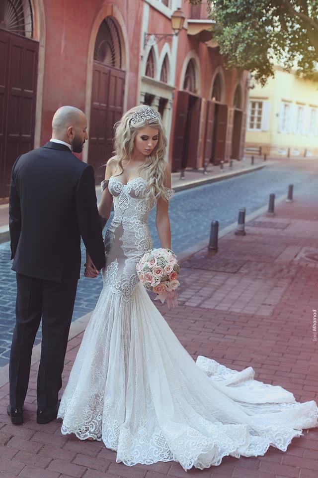 modern mermaid lace off the shoulder wedding dresses open back bridal gowns showprettydress 3 modern mermaid lace off the shoulder wedding dresses open back bridal gowns showprettydress 3