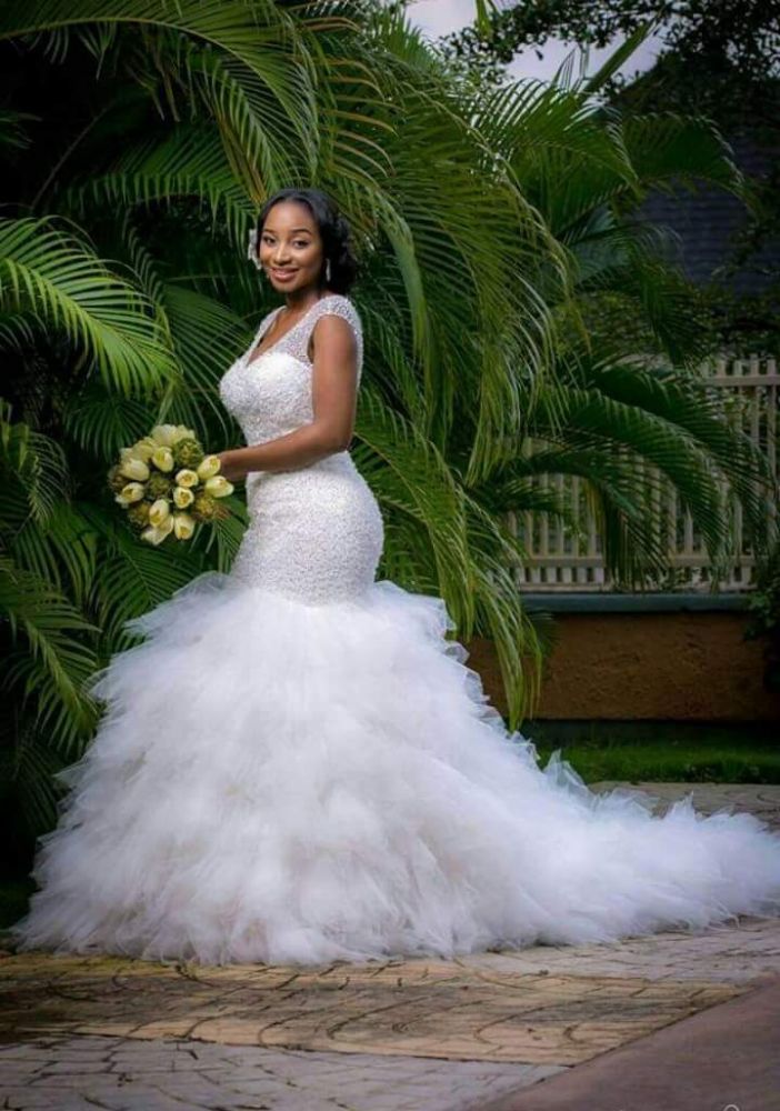 modern mermaid v neck wedding dresses sleeveless beading court train bridal gown showprettydress 2 modern mermaid v neck wedding dresses sleeveless beading court train bridal gown showprettydress 2