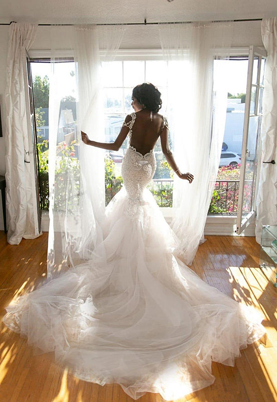 modern v neck thick fall wedding dress with lace appliques showprettydress 2 modern v neck thick fall wedding dress with lace appliques showprettydress 2