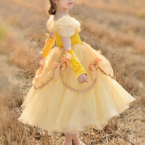 off the shoulder korean velvet sleeveless ankle length a line pleated formal kids princess dresses showprettydress